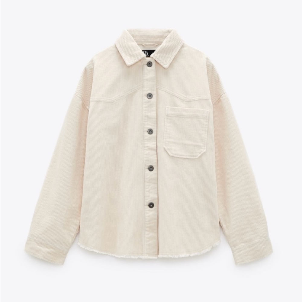 Zara corduroy overshirt: Size S